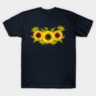 Sunflower Painted T-Shirt